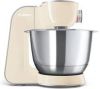 BOSCH Keukenmachine MUM5 CreationLine MUM58920 veelzijdig te gebruiken, continu rasp en snijapparaat, 3 raspschijven mixer, vanille/zilver online kopen