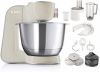 BOSCH Keukenmachine MUM5 CreationLine MUM58L20 veelzijdig te gebruiken, continu rasp en snijapparaat, 3 raspschijven, mixer, grijs/zilverkleur online kopen